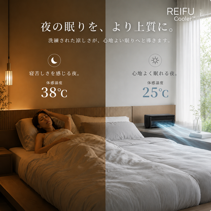 REIFU Cooler™  冷風ポータブルクーラー